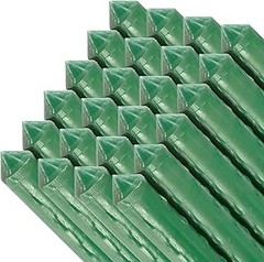 Guía para instalar correctamente tutores altos en el huerto