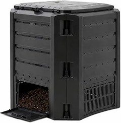 Cómo instalar un compostador doméstico de plástico reciclado