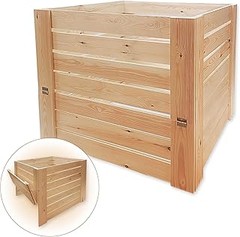 ¿Por qué elegir un compostador de madera? Ventajas frente a otros materiales