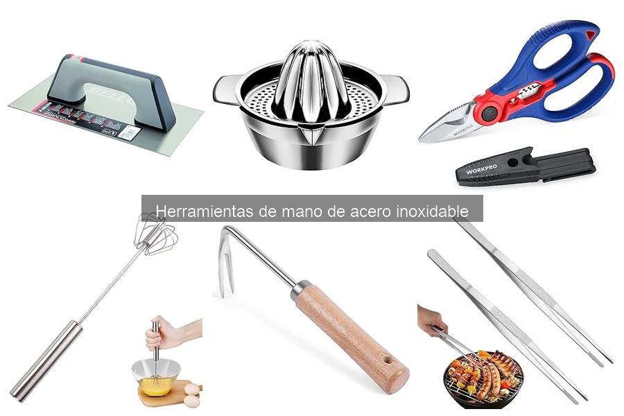 Accesorios imprescindibles para herramientas de mano de acero inoxidable