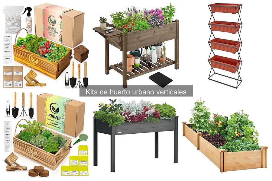 Accesorios imprescindibles para huertos urbanos verticales