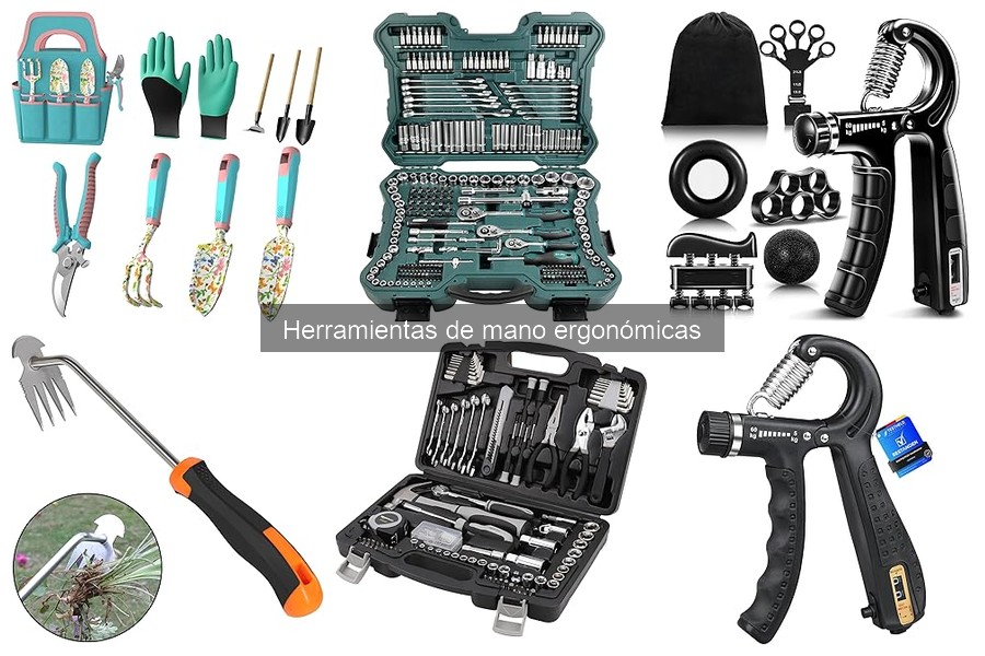 Alternativas a herramientas de mano ergonómicas para jardinería