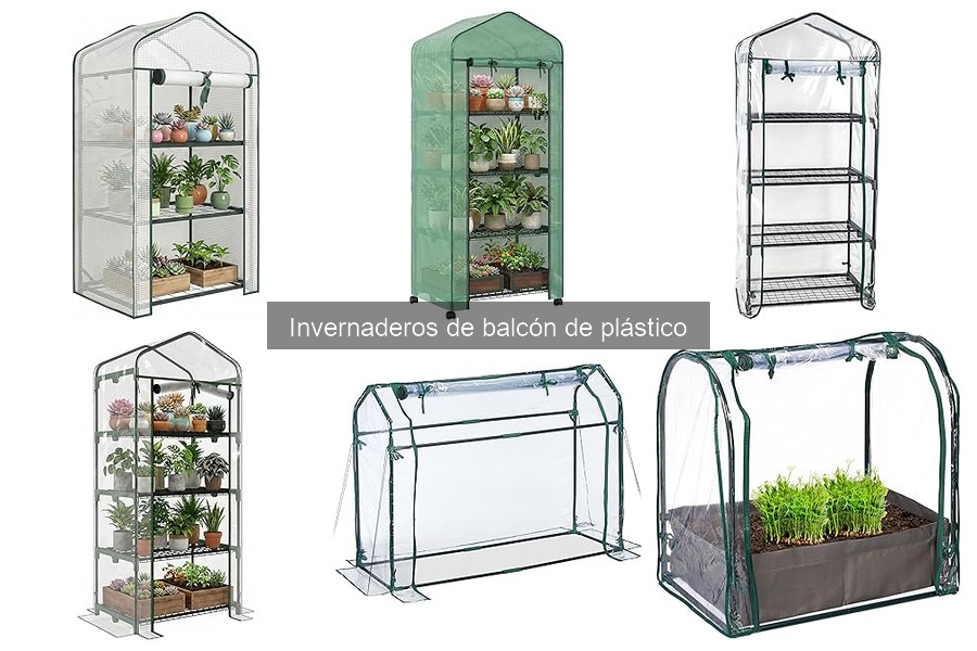 Alternativas a invernaderos de balcón de plástico