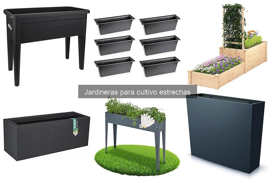 Alternativas a Jardineras Estrechas para Cultivo en Casa