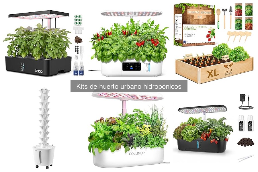 Alternativas a Kits de Huerto Urbano Hidropónicos