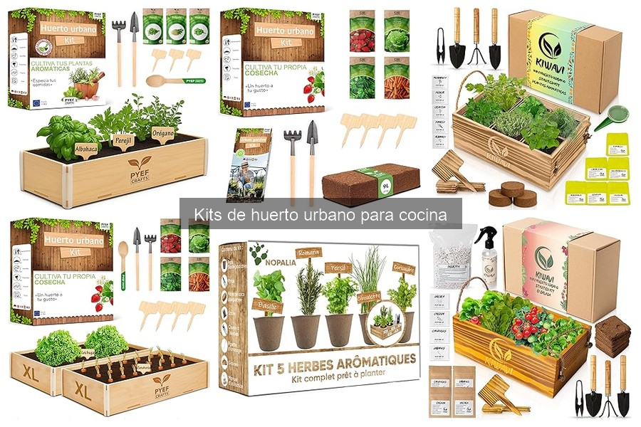Alternativas a Kits de Huerto Urbano para Cultivar en Casa
