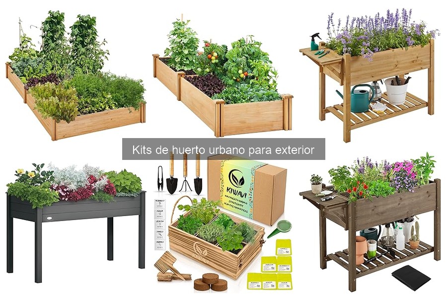 Alternativas a Kits de Huerto Urbano para Exterior