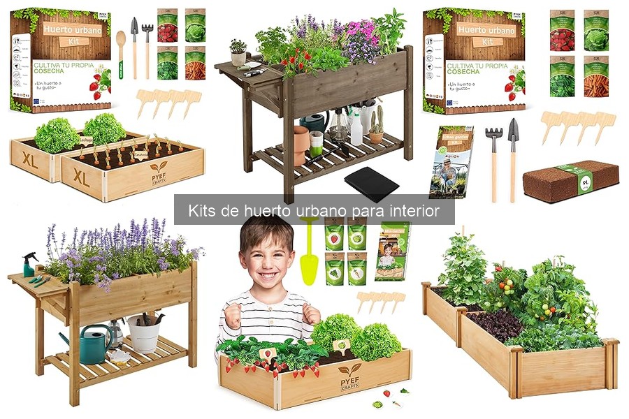 Alternativas a Kits de Huerto Urbano para Interior