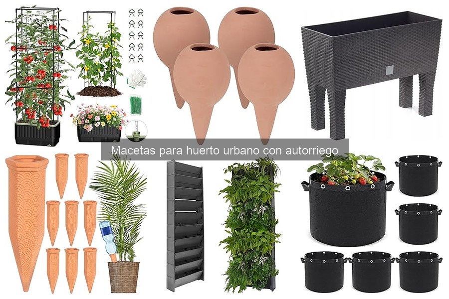 Alternativas a las macetas con autorriego para tu huerto urbano