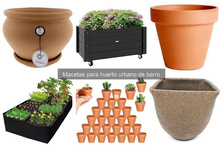 Alternativas a las macetas de barro para tu huerto urbano