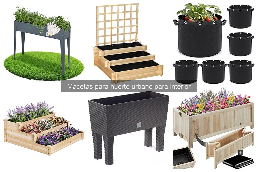 Alternativas a las macetas tradicionales para huertos urbanos
