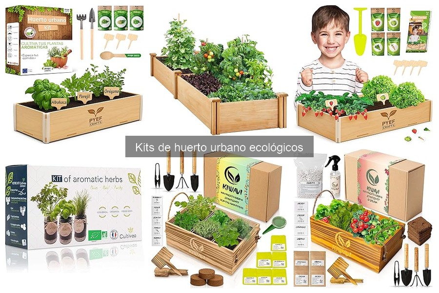 Alternativas a los Kits de Huerto Urbano Ecológicos