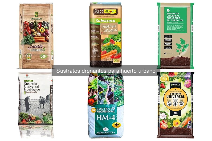 Alternativas a los sustratos drenantes para huerto urbano