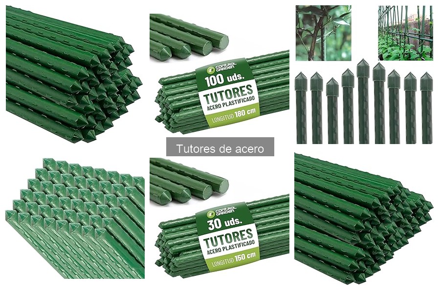 Alternativas a los tutores de acero para plantas en tu huerto