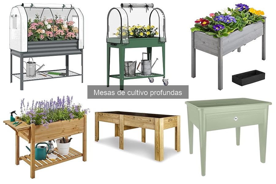 Alternativas a mesas de cultivo profundas para tu huerto urbano