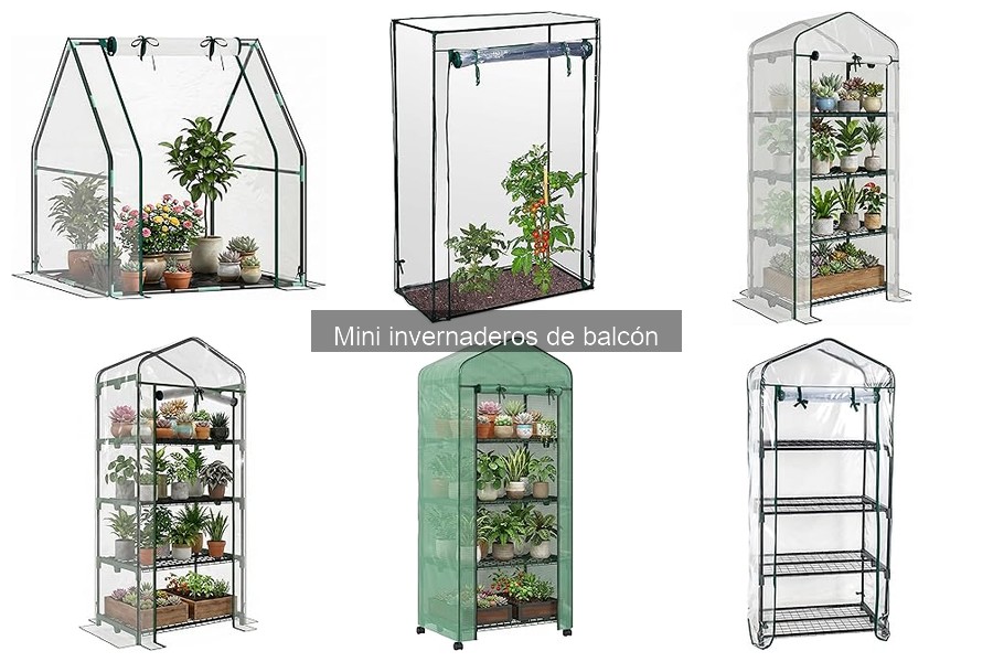 Alternativas a mini invernaderos de balcón para cultivar