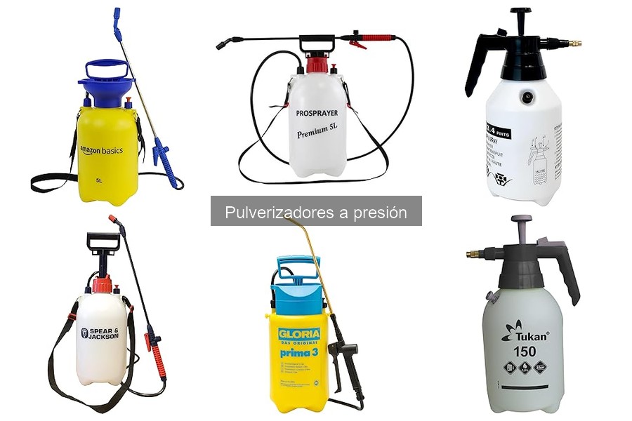 Alternativas a pulverizadores a presión para el huerto