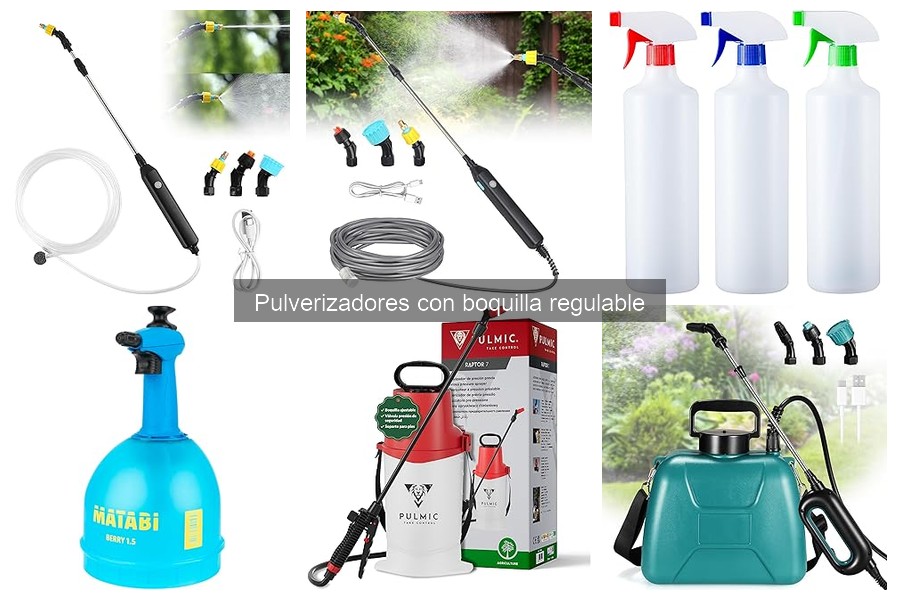 Alternativas a pulverizadores con boquilla regulable