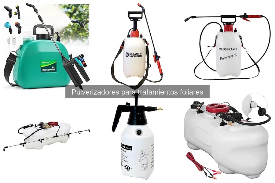 Alternativas a pulverizadores para tratamientos foliares