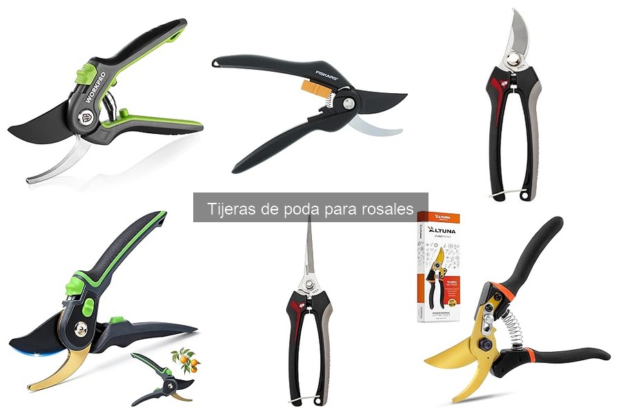 Alternativas a tijeras de poda para rosales: Mejores herramientas
