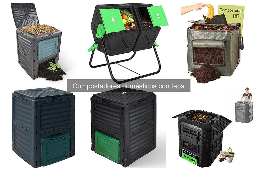 Alternativas al compostador con tapa para el hogar
