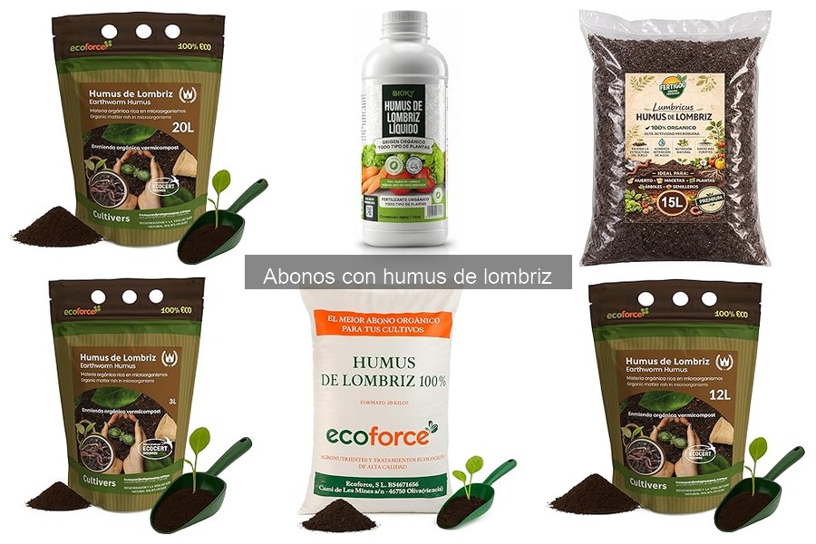 Alternativas al Humus de Lombriz para Fertilizar Plantas