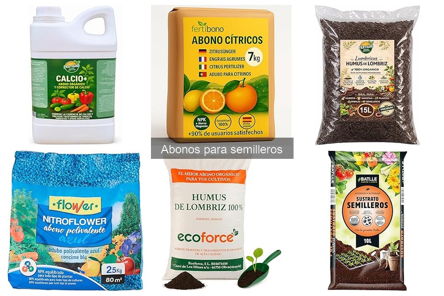 Alternativas ecológicas a abonos para semilleros