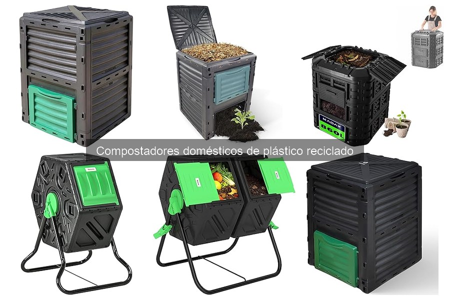 Alternativas efectivas a compostadores de plástico reciclado