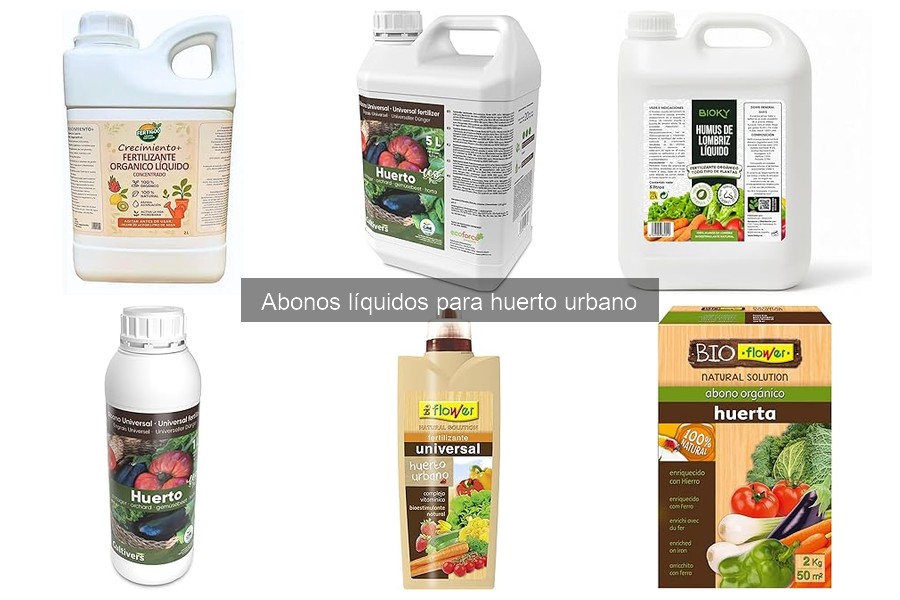 Alternativas Orgánicas a los Abonos Líquidos para Huerto Urbano