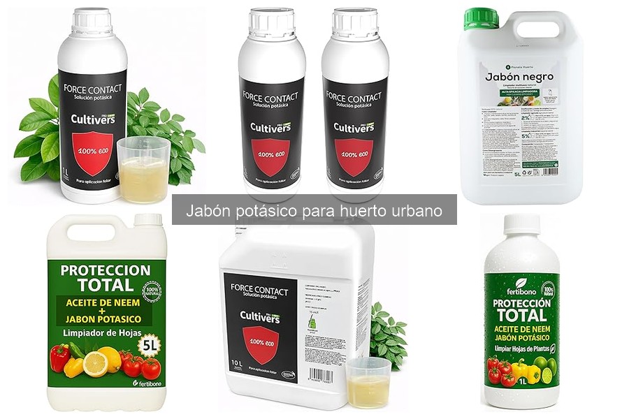 Beneficios del Jabón Potásico en Cultivo Urbano