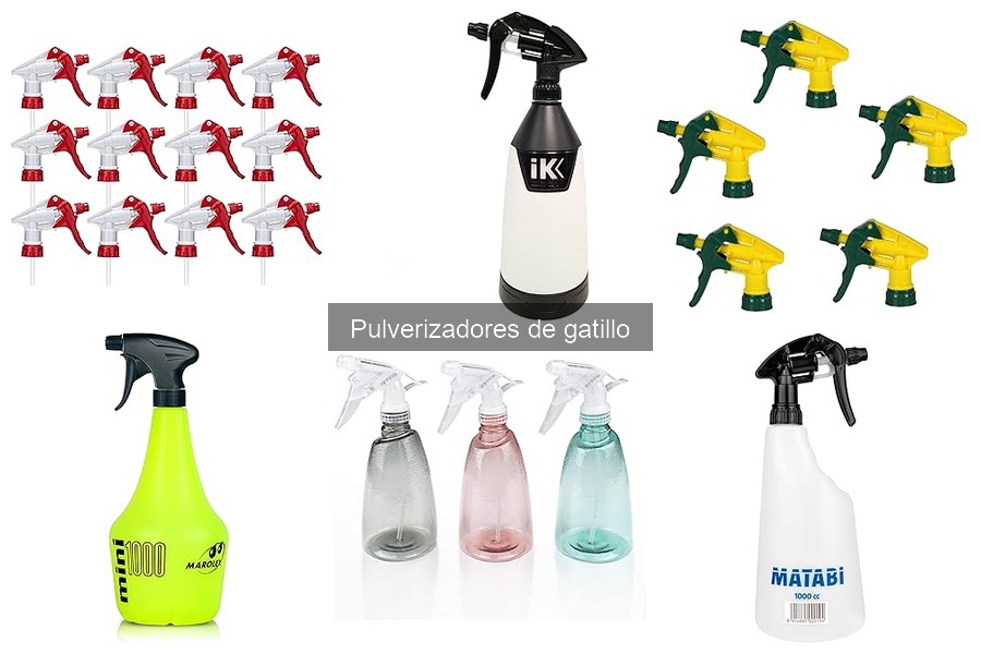 Capacidad ideal de un pulverizador de gatillo para jardinería