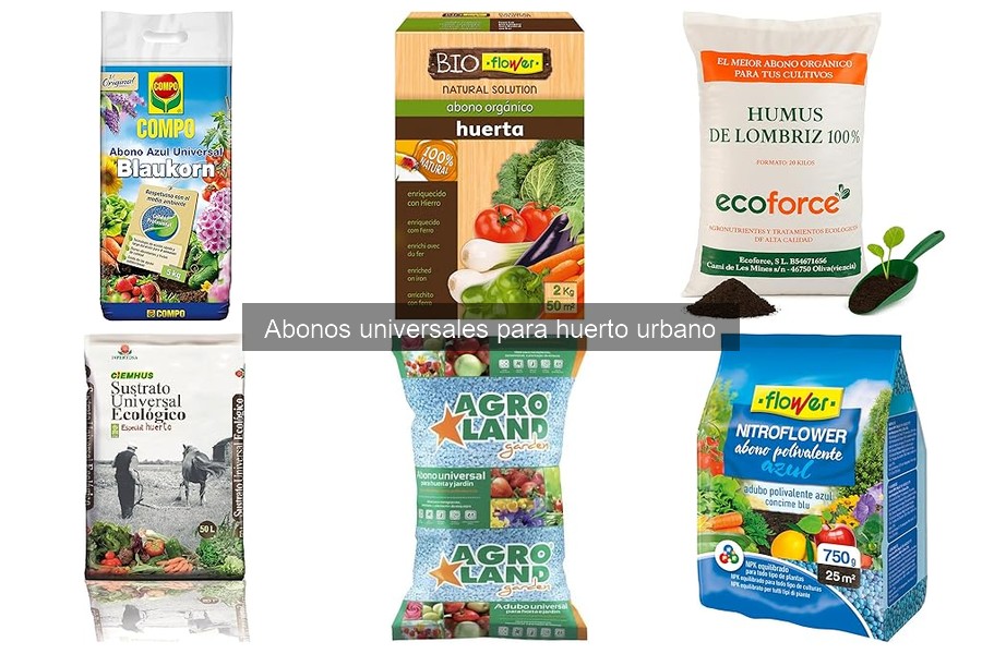Cómo aplicar abono universal en tu huerto urbano