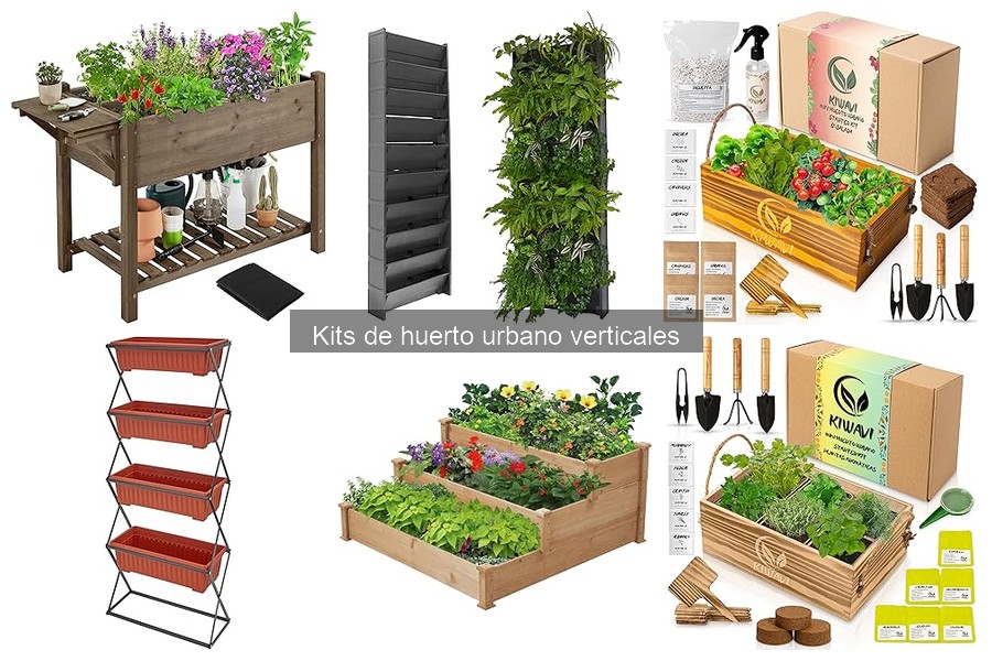 Cómo combinar plantas en un kit de huerto urbano vertical