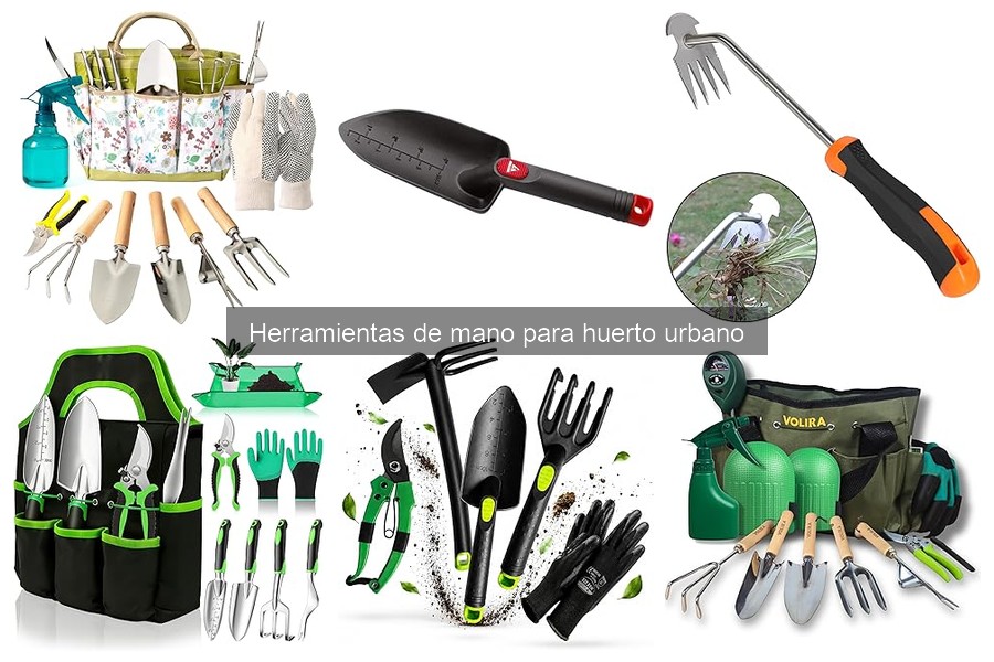 ** Cómo Cuidar Herramientas de Mano para Huerto Urbano