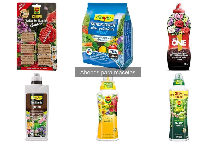 Cómo elegir el abono ideal para tus macetas