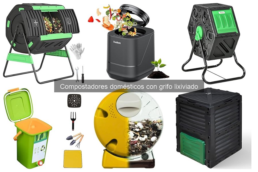 Cómo elegir el mejor compostador doméstico con grifo lixiviado