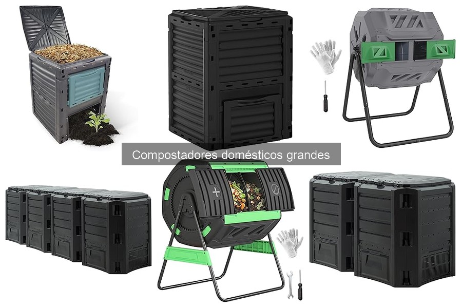 ¿Cómo elegir el mejor compostador grande para tu hogar?