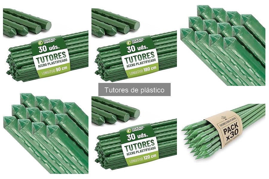 Cómo elegir el mejor tutor de plástico para tu huerto urbano