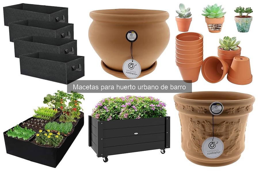 Cómo elegir la maceta de barro ideal para tu huerto urbano