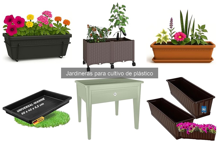 Cómo elegir la mejor jardinera de plástico para tu cultivo