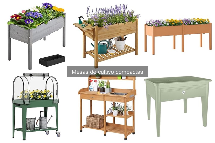 Cómo elegir la mejor mesa de cultivo compacta para tu huerto