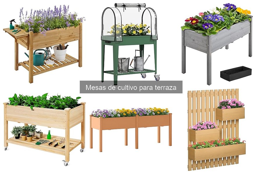Cómo Elegir la Mesa de Cultivo Perfecta para tu Terraza