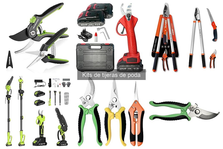 ¿Cómo elegir un kit de tijeras de poda para tus plantas?