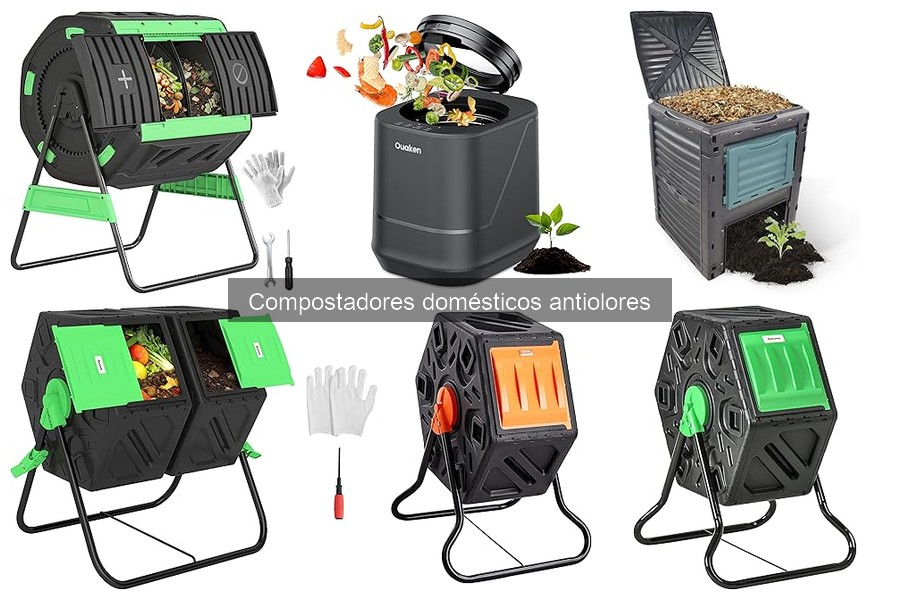Cómo evitar malos olores en compostadores antiolores