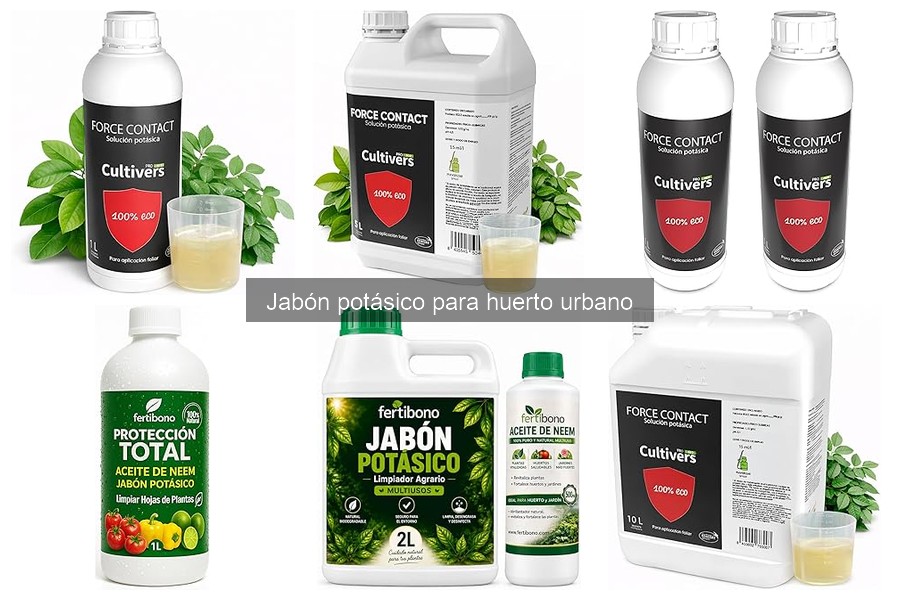 Cómo hacer jabón potásico casero para tu huerto urbano