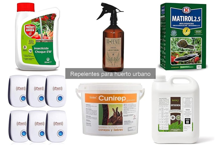 Cómo hacer repelentes naturales para tu huerto urbano