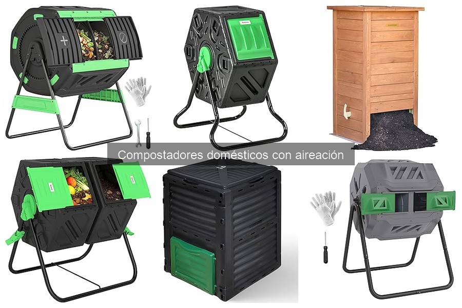 Cómo instalar un compostador con aireación en casa