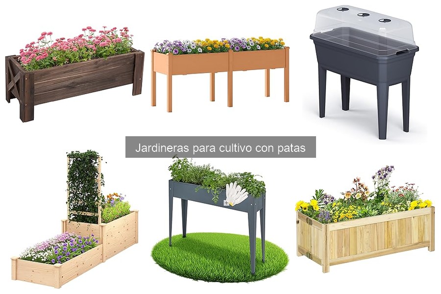 Cómo instalar una jardinera con patas fácilmente