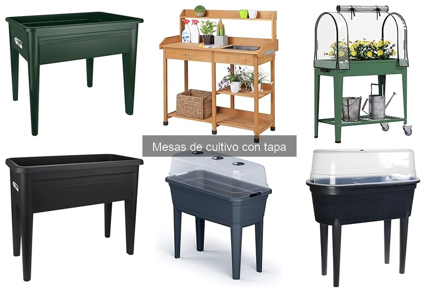 Cómo instalar una mesa de cultivo con tapa fácilmente
