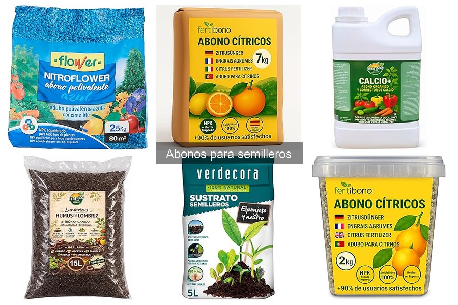 Cómo usar abonos en semilleros correctamente